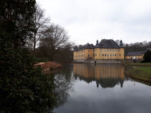 Le château d'eau sur l'une des îles © B. de Cosnac
