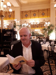 Olivier de Lagarde, co-auteur du Dictionnaire Amoureux du patrimoine au Grand Colbert, Paris © B. de Cosnac